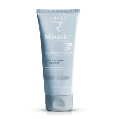 Roncey Mixaskin Gel Nettoyant pour Peau Mixte 200ml – Démaquillants, nettoyants visage / Gel, crème, huile | Roncey - Visage Tun