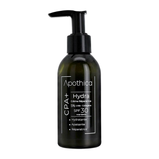 APOTHICA Crème Réparatrice SPF30 « Hydra CPA+ » 150ml – Soins peau grasse, mixte et acné / Peaux à imperfections | Apothica - Vi