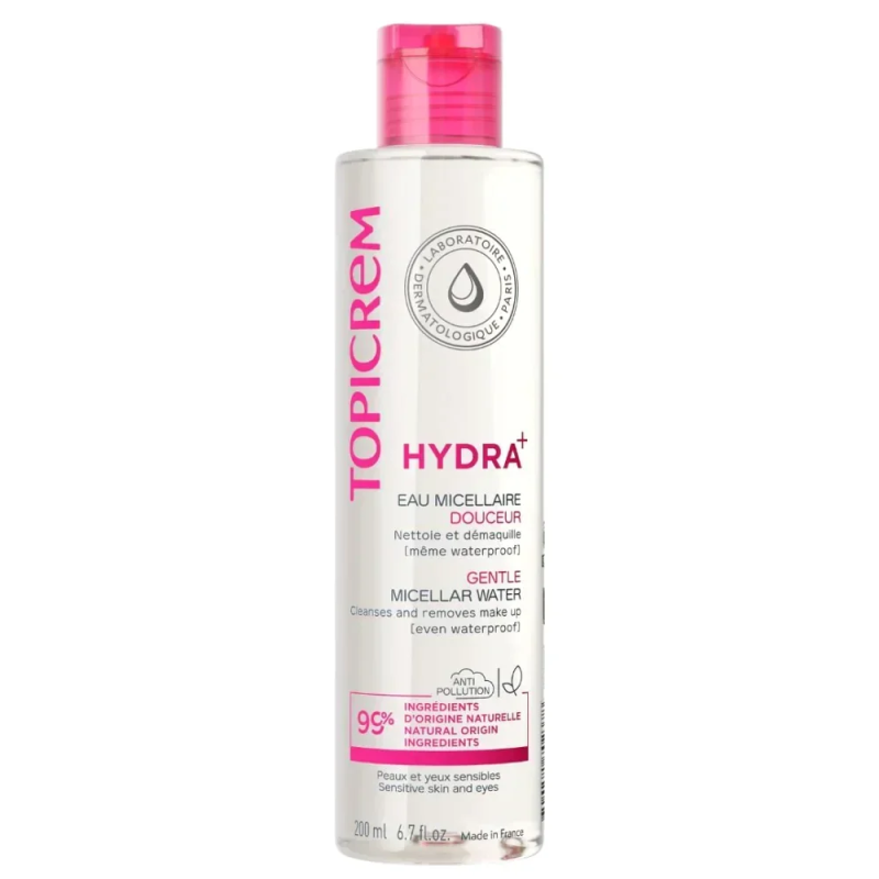TOPICREM Eau Micellaire Douceur Visage et Yeux 200ml