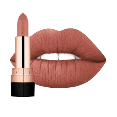 Topface Instyle Matte Lipstick Warm Honey 002 – Maquillage / Rouge à lèvres et crayon | Topface - Visage Tunisie | Miral Parapha