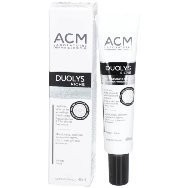 ACM Duolys Riche Soin Hydratant Anti-âge 40ml – Soins hydratants et nourrissants / Hydratants peaux sèches | ACM - Visage Tunisi
