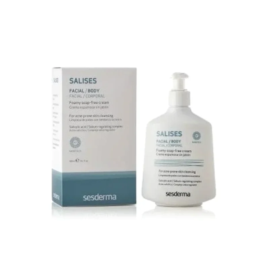 SESDERMA Salises Creme Moussante 300ml – Démaquillants, nettoyants visage / Gel, crème, huile | SESDERMA - Visage Tunisie | Mira