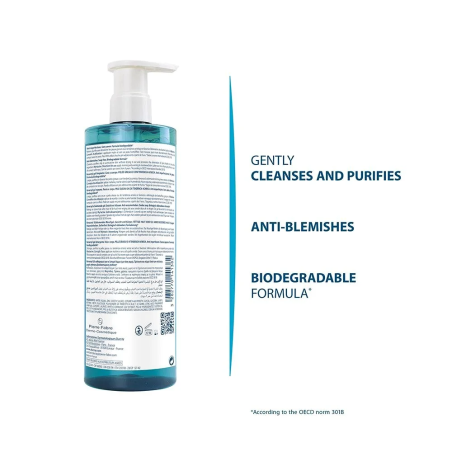 Ducray Keracnyl Gel Moussant Visage et Corps 400ml