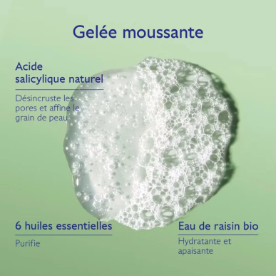 Caudalie Vinopure Gelée Nettoyante Purifiante Bio 150ml – Démaquillants, nettoyants visage / Gel, crème, huile | Caudalie - Visa
