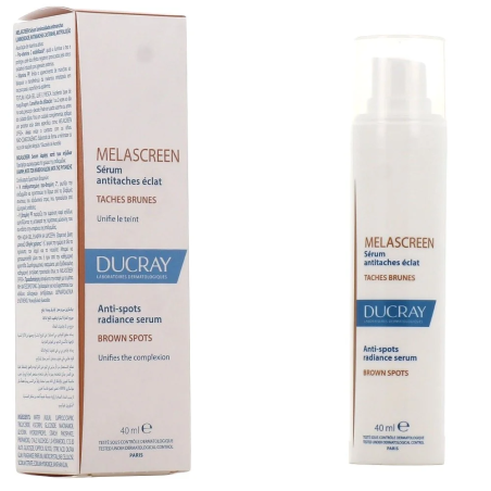 Ducray Melascreen Sérum antitaches éclat 40ml – soins anti-taches et dépigmentants | DUCRAY - Visage Tunisie | Miral Parapharmac