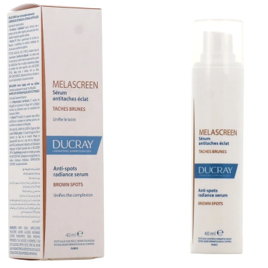 Ducray Melascreen Sérum antitaches éclat 40ml – soins anti-taches et dépigmentants | DUCRAY - Visage Tunisie | Miral Parapharmac