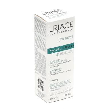 URIAGE HYSEAC 3 Regul + Soin Global Peaux Grasses à Imperfections 40ml – Soins peau grasse, mixte et acné | URIAGE - Visage Tuni