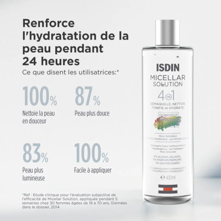 ISDINCEUTICS Eau micellaire Hydratante 400 ml