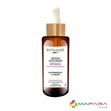 Byphasse Sérum Anti-Rides Rétinol Skin Booster 50ml – soins anti-âge et anti-rides | Byphasse - Visage Tunisie | Miral Parapharm