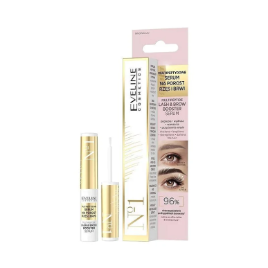 Eveline Serum aux Multipeptides pour Croissance des Cils et Sourcils 4ml – Yeux et Lèvres / Soins des cils | Eveline - Visage Tu