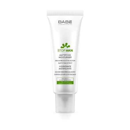 Babé Stop AKN Hydratant Matifiant 50ml – Soins peau grasse, mixte et acné | BABE - Visage Tunisie | Miral Parapharmacie