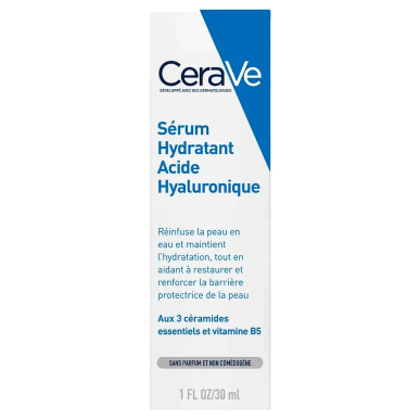 CeraVe Sérum Hydratant à l’Acide Hyaluronique 30ml – Soins hydratants et nourrissants / hydratants toutes peaux | CeraVe - Visag