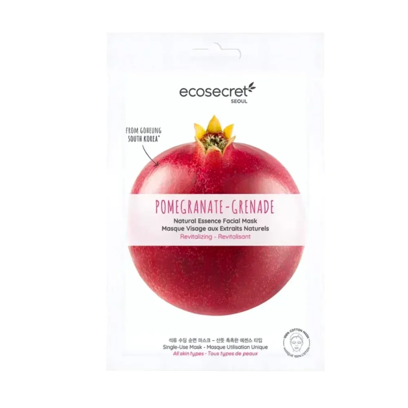 Eco Secret Masque Visage Extraits Naturels de Grenade 20ml