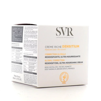 SVR Densitium Crème Riche Correction Globale 50ml – soins anti-âge et anti-rides / Rides marquées, perte de ferm | SVR - Visage 