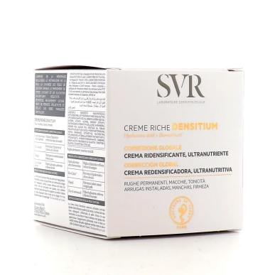 SVR Densitium Crème Riche Correction Globale 50ml – soins anti-âge et anti-rides / Rides marquées, perte de ferm | SVR - Visage 