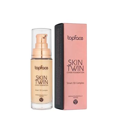 Topface Skin Twin Cover Foundation Smart 3D Complex SPF20 004 – Maquillage / Fond de teint | Topface - Visage Tunisie | Miral Pa