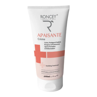 Roncey Crème Apaisante 50ml – Crème anti rougeurs - Rosacée et couperose | Roncey - Visage Tunisie | Miral Parapharmacie
