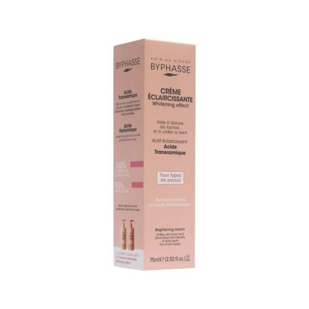 Byphasse Creme Visage Eclaircissante tous Types de Peaux 75ml