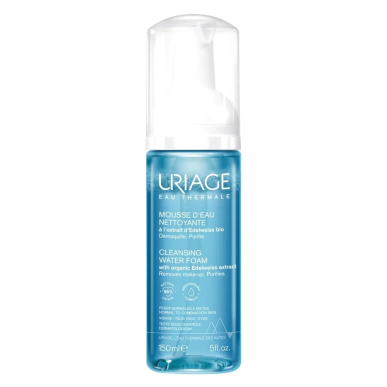 Uriage Mousse d’Eau Nettoyante 150ml – Démaquillants, nettoyants visage / Lait, mousse, émulsion | URIAGE - Visage Tunisie | Mir