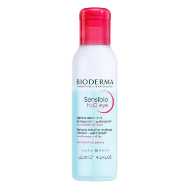 Bioderma Sensibio H2O Yeux 125ml – Yeux et Lèvres / Démaquillants yeux | BIODERMA - Visage Tunisie | Miral Parapharmacie