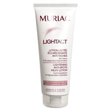 MURIAC Lightact Lotion Lactée Éclaircissante Anti-taches Corps et Zone Sensibles 200 ml – soins anti-taches et dépigmentants | M