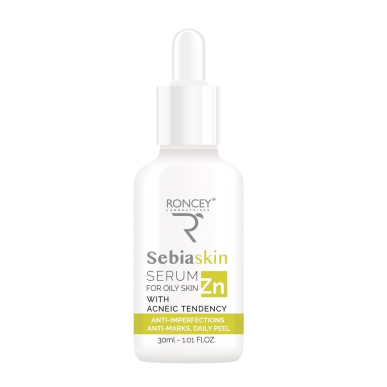 Roncey Sebiaskin Serum Visage Anti-Acne 30ml – Soins peau grasse, mixte et acné | Roncey - Visage Tunisie | Miral Parapharmacie