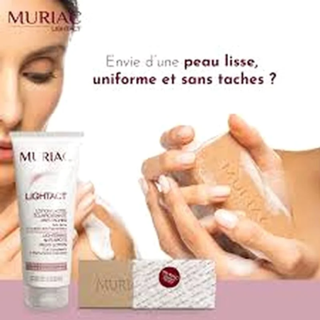 MURIAC Lightact Lotion Lactée Éclaircissante Anti-taches Corps et Zone Sensibles 200 ml