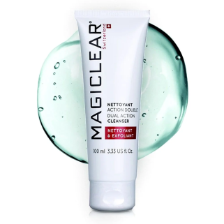 Magiclear Nettoyant Action Double 100ml – Démaquillants, nettoyants visage / Gel, crème, huile | Magiclear - Visage Tunisie | Mi
