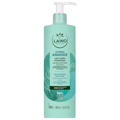 Laino Hydra Amande Lait Corps Hydratant 400ml – Soins hydratants et nourrissants | Laino - Visage Tunisie | Miral Parapharmacie