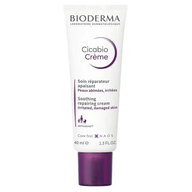 Bioderma Cicabio Crème+ Soin Ultra-Réparateur Apaisant 40ml – soins des cicatrices | BIODERMA - Visage Tunisie | Miral Parapharm