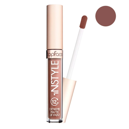 Topface Instyle Extreme Matte Lip Paint 018 – Maquillage / Rouge à lèvres et crayon | Topface - Visage Tunisie | Miral Parapharm
