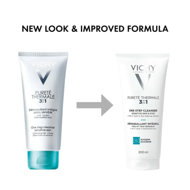 VICHY Puerete Thermale Demaquillant 3 en 1 200ml – Démaquillants, nettoyants visage | Vichy - Visage Tunisie | Miral Parapharmac