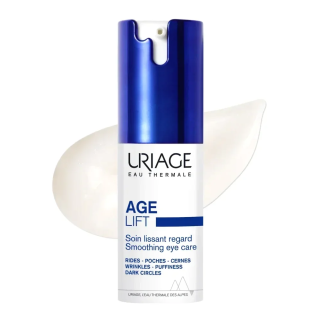 URIAGE Age Lift Soin Lissant Contour des Yeux 15ml – Yeux et Lèvres / Anti-âge yeux | URIAGE - Visage Tunisie | Miral Parapharma
