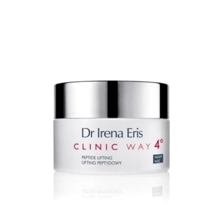 CLINIC WAY 4 Peptide Lifting Creme Nuit 50ml – soins anti-âge et anti-rides / Rides marquées, perte de ferm | CLINIC WAY - Visag