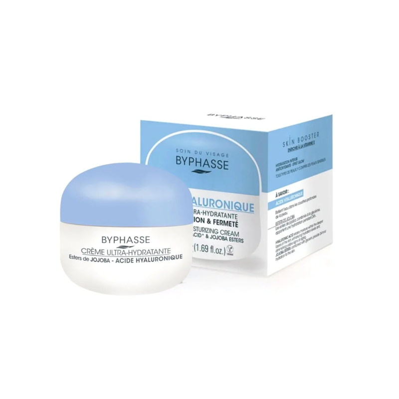 Byphasse Crème Ultra-Hydratante Acide Hyaluronique Skin Booster 50ml Byphasse Crème Ultra-Hydratante Acide Hyaluronique Skin Booster 50ml