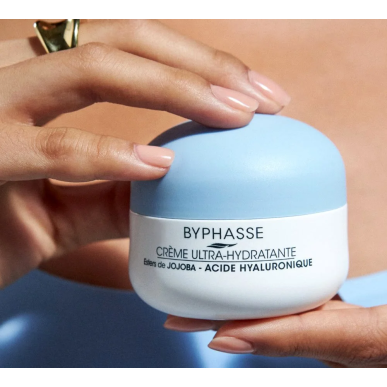 Byphasse Crème Ultra-Hydratante Acide Hyaluronique Skin Booster 50ml – Soins hydratants et nourrissants | Byphasse - Visage Tuni