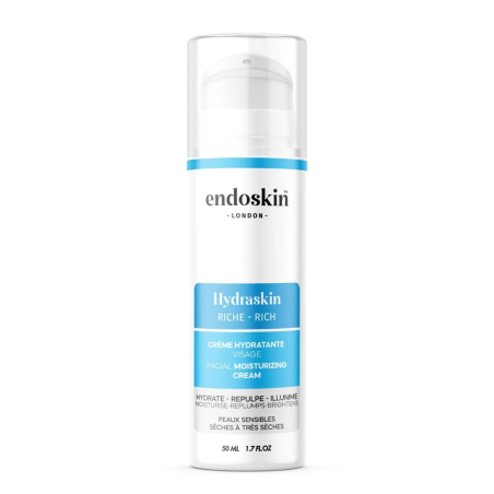 Endoskin Hydraskin Creme Hydratante Riche 50ml – Soins hydratants et nourrissants / Hydratants peaux sèches | ENDOSKIN - Visage 