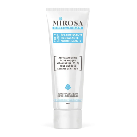 Mirosa Creme Eclaircissante 100ml – Soin éclaircissants | Mirosa - Visage Tunisie | Miral Parapharmacie