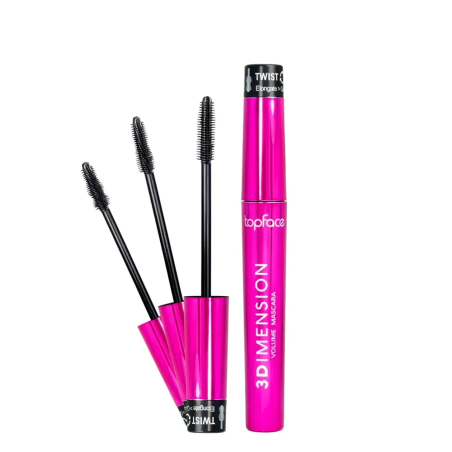 Topface Mascara 3 Dimension Volume Noir – Maquillage / Mascara | Topface - Visage Tunisie | Miral Parapharmacie