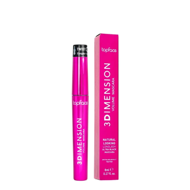 Topface Mascara 3 Dimension Volume Noir – Maquillage / Mascara | Topface - Visage Tunisie | Miral Parapharmacie