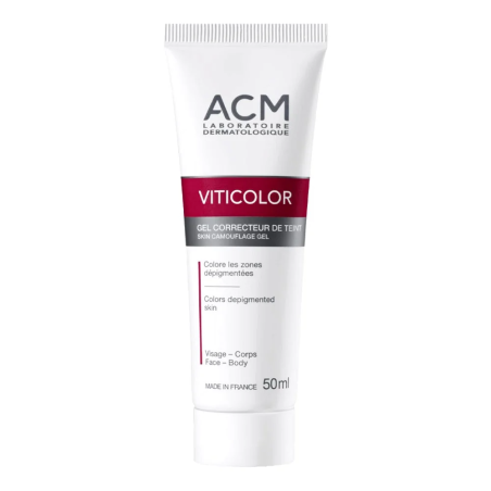 ACM Viticolor Gel Correcteur de Teint 50ml – soins anti-taches et dépigmentants | ACM - Visage Tunisie | Miral Parapharmacie