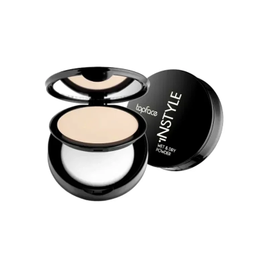 Topface Instyle Wet & Dry Powder Light Nude 002 – Maquillage / Poudre | Topface - Visage Tunisie | Miral Parapharmacie