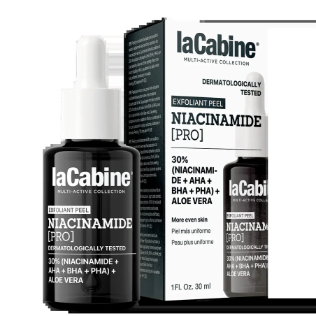 La Cabine Niacinamide Pro Exfoliant Peel 30ml | La Cabine - Visage Tunisie | Miral Parapharmacie