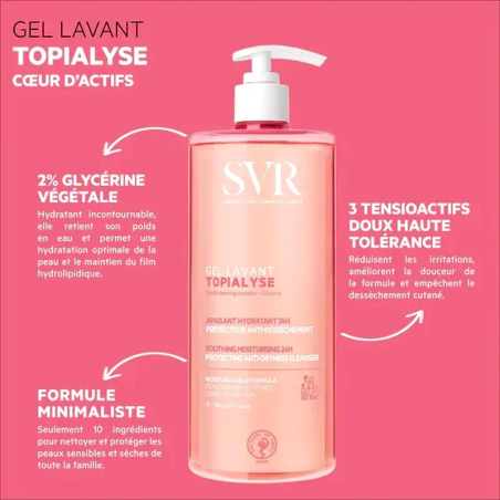 SVR Topialyse Gel Lavant 1L