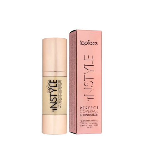 Topface Fondation Instyle Perfect Coverage 002 – Maquillage / Fond de teint | Topface - Visage Tunisie | Miral Parapharmacie