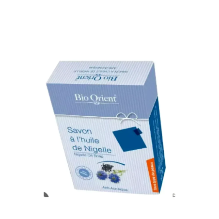 BIO ORIENT Savon Anti Acne A L’huile De Nigelle – Soins peau grasse, mixte et acné / Nettoyage | BIO ORIENT - Visage Tunisie | M
