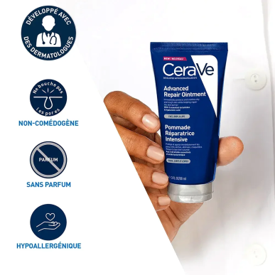 CeraVe Pommade Réparatrice Intensive 88ml – Soins apaisants | CeraVe - Visage Tunisie | Miral Parapharmacie