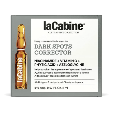 La Cabine Ampoules Anti-Taches 10x2ml – soins anti-taches et dépigmentants | La Cabine - Visage Tunisie | Miral Parapharmacie