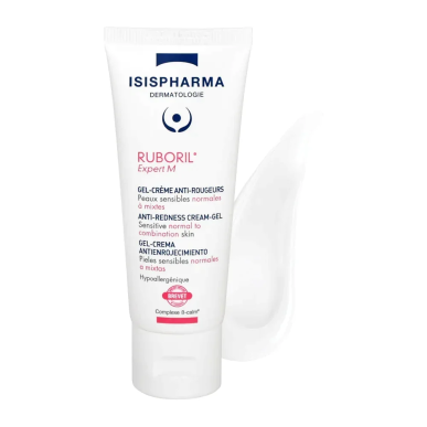 Isispharma Ruboril Expert M Gel-Crème Anti Rougeurs 40ml – Crème anti rougeurs - Rosacée et couperose | Isispharma - Visage Tuni