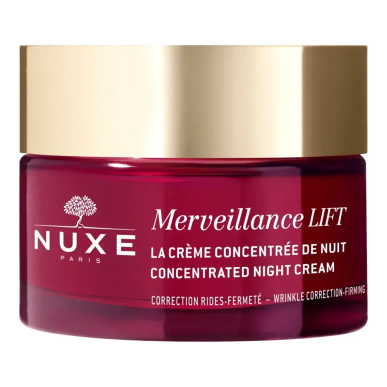 NUXE Merveillance Lift Crème Concentrée de Nuit 50ml – soins anti-âge et anti-rides / Rides marquées, perte de ferm | NUXE - Vis
